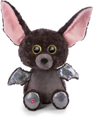 Produktbild von NICI GLUBSCHIS Kuscheltier Fledermaus Baako 45cm – schwarz – Weiches Plüschtier – niedliches Stofftier zum Kuscheln & Spielen – tolle Geschenkidee für Kinder & Erwachsene – 62644