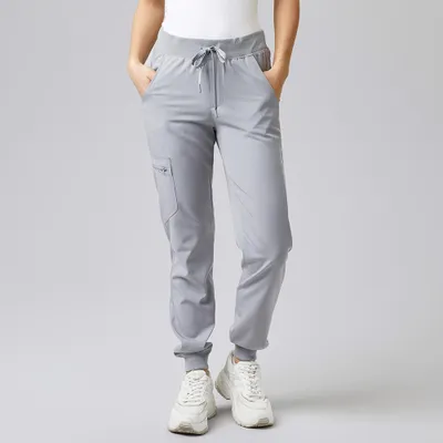 Produktbild von Damen Schlupfhose graphit, Größe 2XL : 2XL : graphit : 72% Polyester 23% Rayon 5% Elasthan