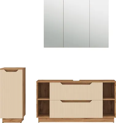Produktbild von Badmöbel-Set Vicco Lotta Cashmere 3 Teile, Model 59419