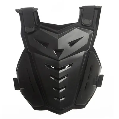 Produktbild von Protektorenweste für Männer, einstellbare Protektorenjacke mit Stoßdämpfer-Brustschutz, Motocross & Mountain Bike Off-Road Ausrüstung