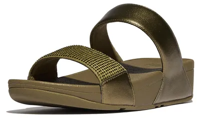Productafbeelding van FITFLOP FitFlop Lulu Slide - Hotfix GROEN 40