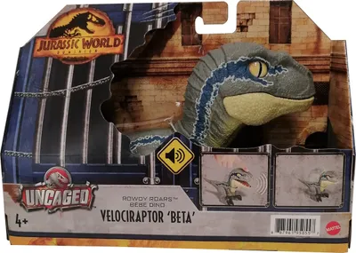 Immagine prodotto di "Jurassic World Dominion: A New Age" Uncaged Rowdy Roars BETA con movimento e suoni
