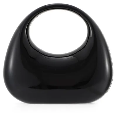 Imagen del producto de Solidchoice - Bolso de mano de acrílico con asa, en color metálico