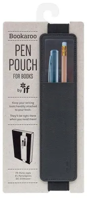 Image de Pochette à stylos Bookaroo - Noir