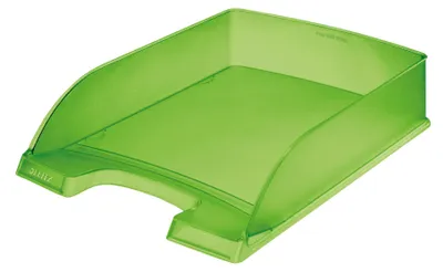 Image de Leitz 5227-00-56 5227 Corbeille à courrier Standard Plus - A4, polystyrène, vert givré