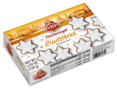 Produktbild von Wicklein Meistersinger Zimtsterne 130g