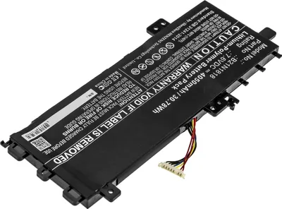 Produktbild von Akku für Asus X712UA Li-Pol 7,6 Volt 4050 mAh schwarz