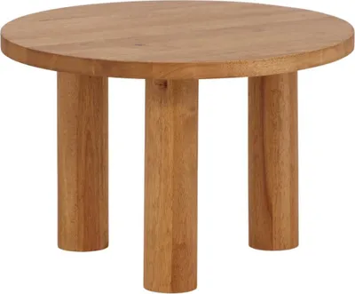 Zdjęcie produktu dla FURNLUX Stolik kawowy Duxbury Oak 60cm / Hauptfarbe: Beige / Abmessungen: 60 x 60 x 35 cm