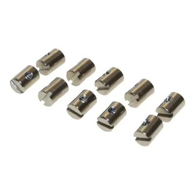 Produktbild von 10x Bowdenzug Schraubnippel Klemmnippel 5x7 mm