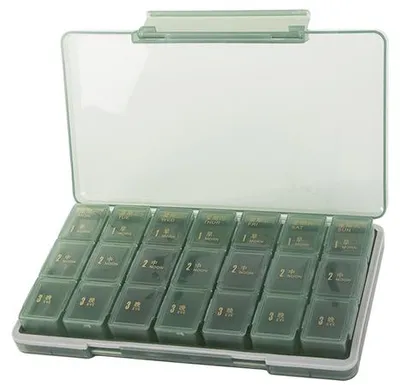 Obrázok produktu pre Týždenný dávkovač a organizér na lieky a tabletky