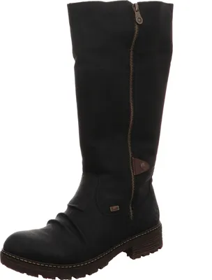 Produktbild von Rieker Stiefel bequem warm gefüttert in schwarz, Gr. 40