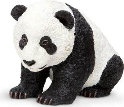 Produktbild von Safari spieltier Pandajong 12 cm schwarz/weiss