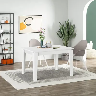 Immagine prodotto di Tavolo allungabile Megaron 120x80 cm colore bianco