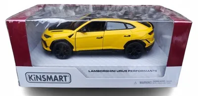 Produktbild von Kinsmart Lamborghini Urus Performante Metallmodell 1:40 Gelb