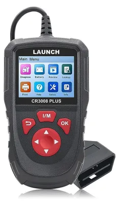 Produktbild von LAUNCH Creader CR3008 Plus OBD2-Autotester mit umfassender Diagnose, 2,8-Zoll-Farbdisplay, kompatibel mit 99 % aller Fahrzeuge, erweiterten Funktionen und mehreren Protokollen