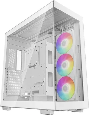 Produktbild von PC Gehäuse Deepcool CH780, E-ATX, Großturm, Weiß, 420mm A-RGB, 2x Tempered Glass