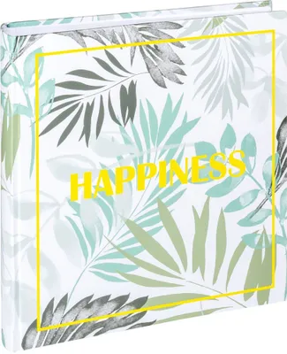 Produktbild von Walther Jumbo Fotoalbum Happiness 30x30 cm 100 weiße Seiten