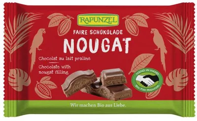 Image de Rapunzel Nougat Schokolade 12er Pack