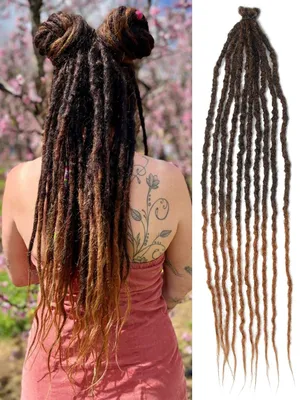 Obrázek produktu pro 24palcové syntetické copánky (dreadlocks) s vlasovými doplňky