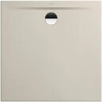 Produktbild von KALDEWEI Duschwanne SUPERPLAN ZERO Secure Plus 1546-1 110 x 110 x 3.2 cm warm grey 10 matt vollflächige antirutschbeschi