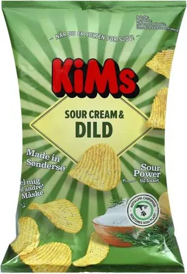 Produktbild von KiMs Sour Cream & Dild 170g