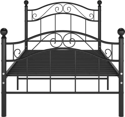 Obrázek produktu pro vidaXL Postel Black Metal 100x200 cm