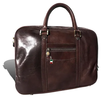 Produktbild von Florence Tasche braun Leder Businesstasche D2OTF148N