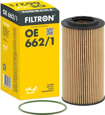 Produktbild von Ölfilter FILTRON OE 662/1 Filtereinsatz für FORD MONDEO IV Turnier (BA7) Focus II Schrägheck (DA, HCP, DP) S-MAX (WA6) für VOLVO V70 II (285)