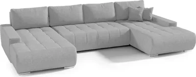 Produktbild von FEDVE Ecksofa Big Sofa Eckcouch mit Schlaffunktion DHAKA U Form Couch Sofagarnitur