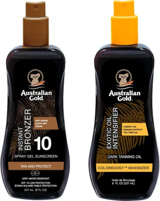 Produktbild von Australian Gold Spray Bronzer SPF10 + Exotischer Ölverstärker