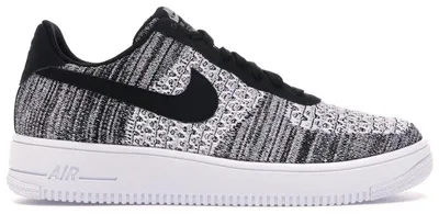 Produktbild von Nike Air Force 1 Flyknit 2 Black Pure Platinum - EU 50.5