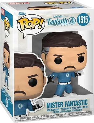 Immagine prodotto di Figura in vinile Marvel Funko Pop! - Mister Fantastic, 3,75 pollici