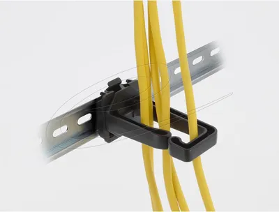 Obrázok produktu pre DeLOCK 90769, Káblový organizér, Polykarbonát, Čierna, 1 kusov