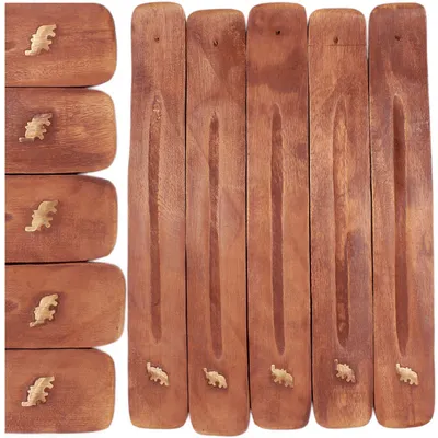 Immagine prodotto di Porta bastoncini d'incenso in legno, 25 cm