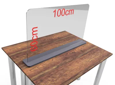 Produktbild von Spuckschutz Plexiglas aus Acrylglasplatte