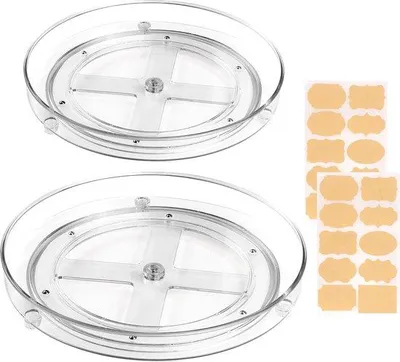 Immagine prodotto di Organizer girevole da cucina con supporti per erbe aromatiche