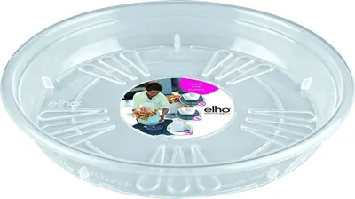 Obrázok produktu pre elho 8711904228729, Podšálka, Plast, Priehľadná, Kolo, Vnútorná / vonkajšia, 100%