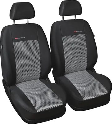 Produktbild von Elegance 2 Universal Autositzbezüge - Polyester/Velours Front Grau