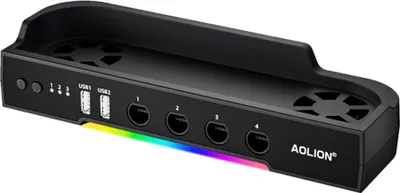 Immagine prodotto di Base di raffreddamento con RGB, hub e supporto per Nintendo Switch 2
