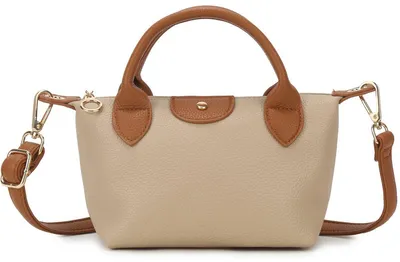 Productafbeelding van Giuliano kunstlederen handtas Nicola - Dames - Taupe