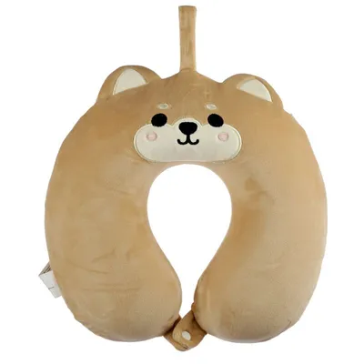 Produktbild von Relaxeazzz Plüsch Shiba Inu Hund Plüsch Reisekissen