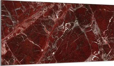 Produktbild von Herdabdeckplatte 90x52 Glaskeramikkochfeld Abdeckung Spritzschutz Glasplatte Deko Schneidebrett, Marmor Rot