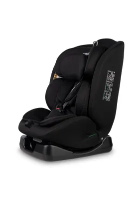 Produktbild von CARETERO Kindersitz Auto Ohne Isofix für Kinder 40 - 150 cm - Mundi Schwarz