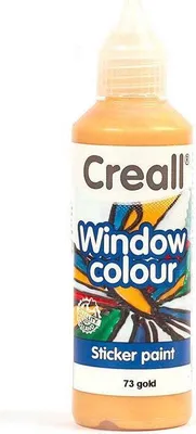 Produktbild von Creall Fensterfarbe Gold – 80 ml