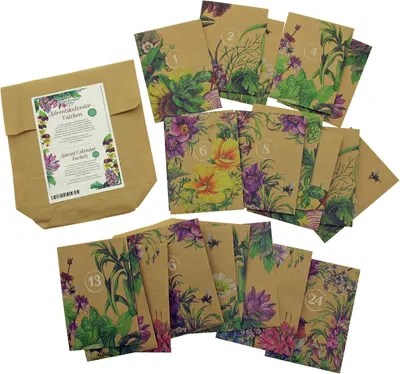 Produktbild von DIY-Adventskalender mit 24 Papierbeuteln