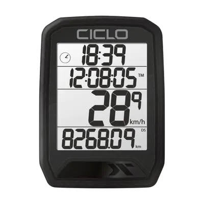 Obrázok produktu pre Cyklopočítač CicloSport Protos 113 Wired – s káblom čierny 10151130