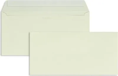 Produktbild von Briefumschläge DIN C6/5 100g/qm haftklebend VE=250 Stück hellchamois