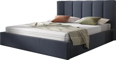 Produktbild von MIRJAN24 Polsterbett Urbis B, Ehebett mit Bettkasten und Lattenrost, Metallrahmen (Sawana 80, Schlaffläche: 160x200 cm)