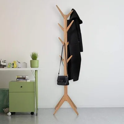 Produktbild von Famanu Garderobenständer Baumform - für Wohnzimmer, Schlafzimmer, Büro