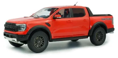 Produktbild von Solido 421186548 Ford Ranger Pick Up 2024 orange metallic 1:18